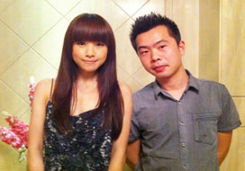 广州彩名堂与明星合影