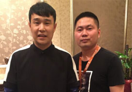 广州彩名堂与明星合影