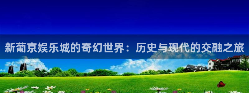 彩名堂旧版本：新葡京娱乐城的奇幻世界：历史与现代的交融之旅