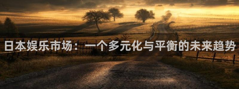 彩名堂5.0计划：日本娱乐市场：一个多元化与平衡的未来趋势